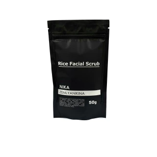 Рисовий скраб для обличчя Rice Facial Scrub Nika Zemlyanikina, 50г