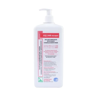 AHD, 1000 ml - Antiseptic disinfectant for hands and surfaces