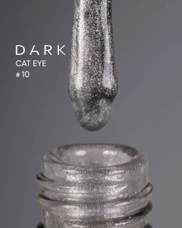 Ciemny lakier żelowy Cat Eye 10, 10 ml