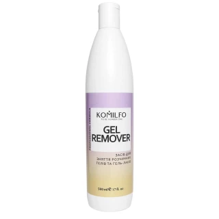 Komilfo Gel Remover — means for removing soak off gels and gel polishes, 500 ml