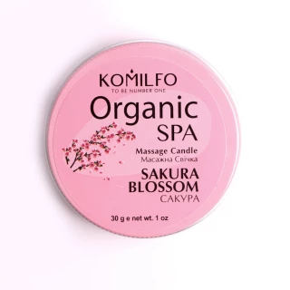 Komilfo Massage Candle - Sakura, 30 g