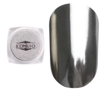 Komilfo Puder Lustrzany nr 001, srebrny, 0,5 g