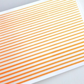 Flexible strips for design (orange)