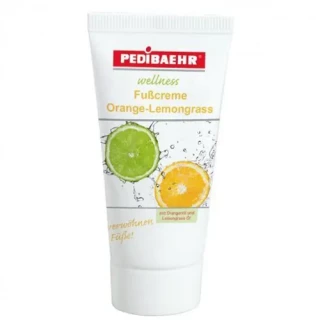 Fruit foot cream with orange and lime oil Pedibaehr, 35 ml