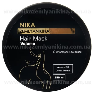 Mask for hair volume Volume Nika Zemlyanikina, 250 ml