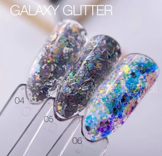 Saga Professional GALAXY glitter  №5  8 ml (в баночці)