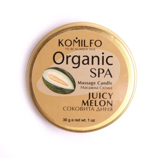 Komilfo Massage Candle - Juicy Melon, 30 g