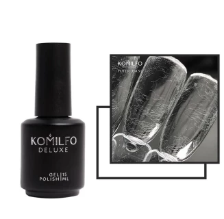 Komilfo Fibre Base - baza do paznokci z włóknami nylonowymi, 15 ml
