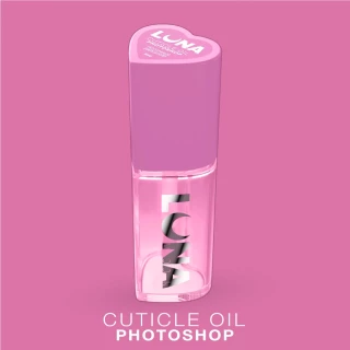 Luna Dry cuticle oil with a strawberry aroma with Photoshop Oil Cream, 5 ml