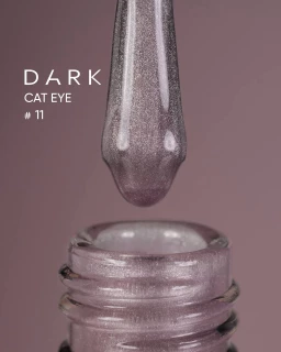 Ciemny lakier żelowy Cat Eye 11, 10 ml