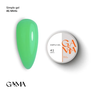 Ga&Ma Simple gel 041 Мінтс, 30 ml