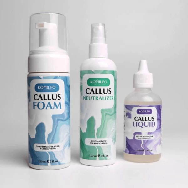 Komilfo Callus Foam - pianka keratolityczna do pedicure 150 ml