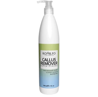 Komilfo Callus Remover "Super Strong Formula" - alkaline peeling for pedicure, 500 ml