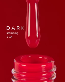 DARK Stamping polish Феррарі  №36 ,  8 ml