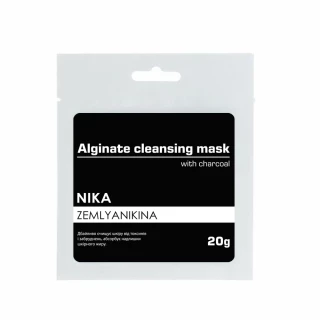 Альгинатная маска очищающая с углем Nika Zemlyanikina, 20 г