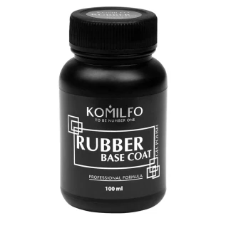 Komilfo Rubber Base - rubber base for gel polish, 100 ml (barrel)