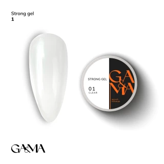 Ga&Ma Strong gel 001 Clear 30 ml