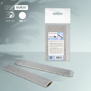 Replaceable papmAm files for a straight saw (on a soft base) SMART 20 180 grit (30 pcs.)