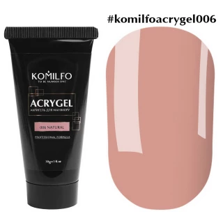 Komilfo AcryGel 006 Natural, 30 г