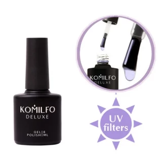 Komilfo No Wipe UV Top – топ для гель-лака без липкого слоя с УФ-фильтрами, 8 мл