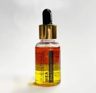Regenerujące serum olejowo-serum do skóry Nika Zemlyanikina (pomarańczowo-żółty), 25ml