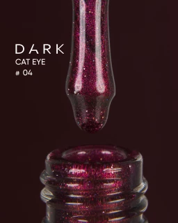 Ciemny lakier hybrydowy Cat Eye 04, 10 ml