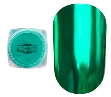 Komilfo Mirror Powder №011, зелений, 0,5 г
