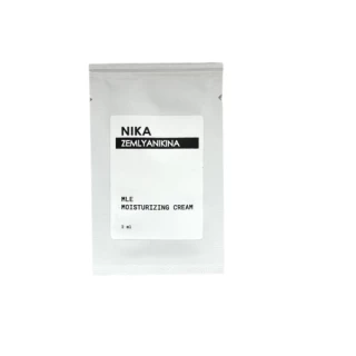 Sampler of moisturizing face cream MLE Nika Zemlyanikina 2 ml