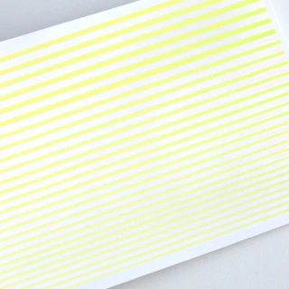 Flexible strips for design (yellow)