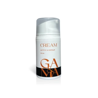 Ga&Ma Cream with urea, citrus and cinnamon (intense moisturizing), 50 ml