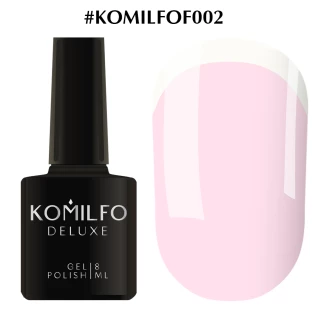 Gel polish Komilfo French Collection No. F002 (soft pink, enamel, for French), 8 ml