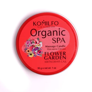 Komilfo Massage Candle - Flower Garden, 30 g