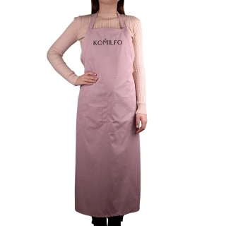 Komilfo Long apron (powder), 68.5*112 cm